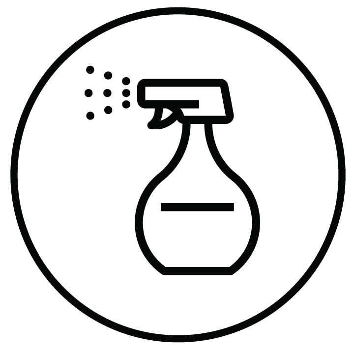 Icon Easily cleaned